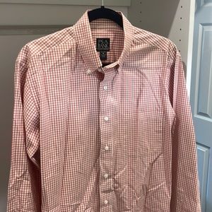 Jos. A bank button down dress shirt tailored fit